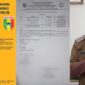 Kolase foto undangan pelatihan dan kertas yang diberikan kepada peserta seleksi Magang IM Jepang dengan rincian biaya juga nomor rekining serta (kanan) Bupati Tanggamus H. Moh. Saleh Asnawi | ist/Media Prioritastv.com.