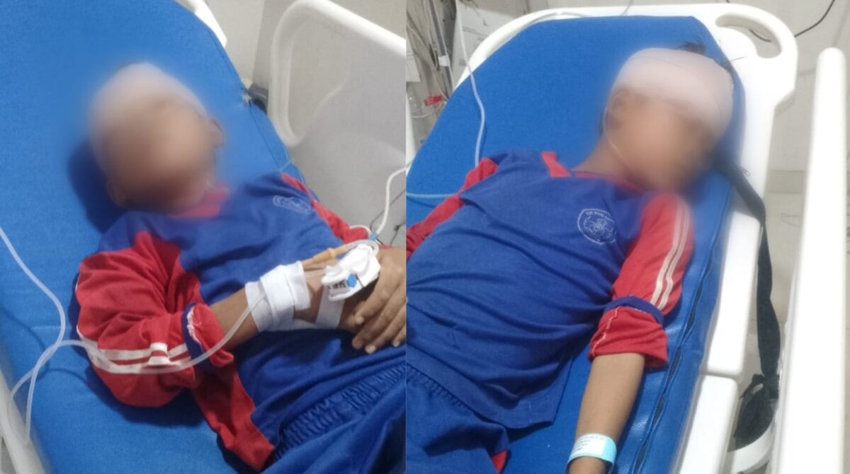 Kolase foto korban saat berada di Rumah Sakit Mitra Husada Pringsewu, Jumat 6 Februari 2026 | ist/Media Prioritastv.com.
