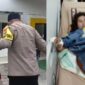 Kolase foto saat tersangka mendapatkan perawatan medis usai menyerahkan diri dan saat korban Ika ketika berada di RSUDAM Bandar Lampung | ist/Media Prioritastv.com.