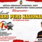 Flyer ucapan HPN Agus Ciek, Ketua Granat Tanggamus sekaligus Pembina FWK Kab. Tanggamus | ist/Media Prioritastv.com.