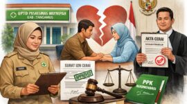 Ilustrasi izin perceraian oleh Pejabat Pembina Kepegawaian ASN PPPK Puskesmas Way Nipah, Pematang Sawa, Tanggamus | Dok. Ilustrasi Media Prioritastv.com.