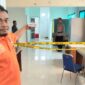 Tim Inafis Polres Tanggamus saat melakukan identifikasi di kantor DPMPTSP, Minggu 15 Februari 2026 | Dok. Humas Polres Tanggamus.