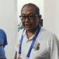 Pelaksana Tugas Ketua Asprov PSSI Lampung, Kombes Pol Sumardji saat memberikan keterangan pers.