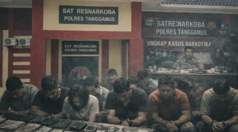 Ilustrasi penangkapan terduga sabu di Pekon Sukamara, Bulok, Tanggamus, Minggu 15 Februari 2026 | Foto : Ilustrasi Media Prioritastv.com.