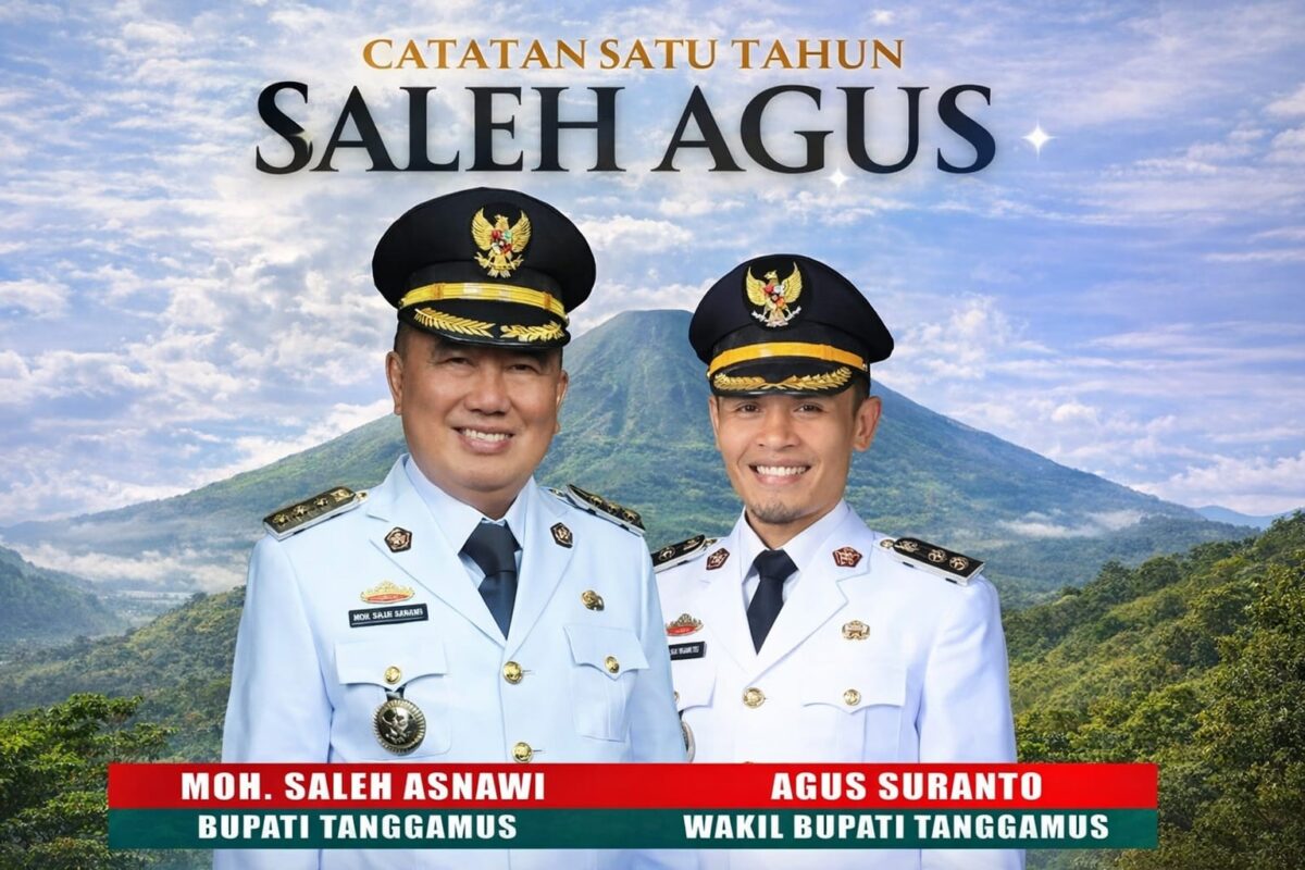 Catatan Satu Tahun Kepemimpinan Bupati dan Wakil Bupati Tanggamus.