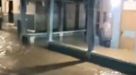Banjir yang menggenangi rumah warga Pekon Gunung Doh, Kecamatan Bandar Negeri Semuong, Kabupaten Tanggamus, Sabtu 21 Februari 2026 | ist/Media Prioritastv.com.