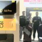 Kolase foto barang bukti handphone yang diamankan dan saat kedua tersangka sebelum dijebloskan ke sel tahanan, Rabu 25 Februari 2026 | Dok. Humas Polres Tanggamus.