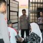 Pemeriksaan kesehata tahanan oleh Sidokkes Polres Tanggamus, Kamis 26 Februari 2026 | Dok. Humas Polres Tanggamus.