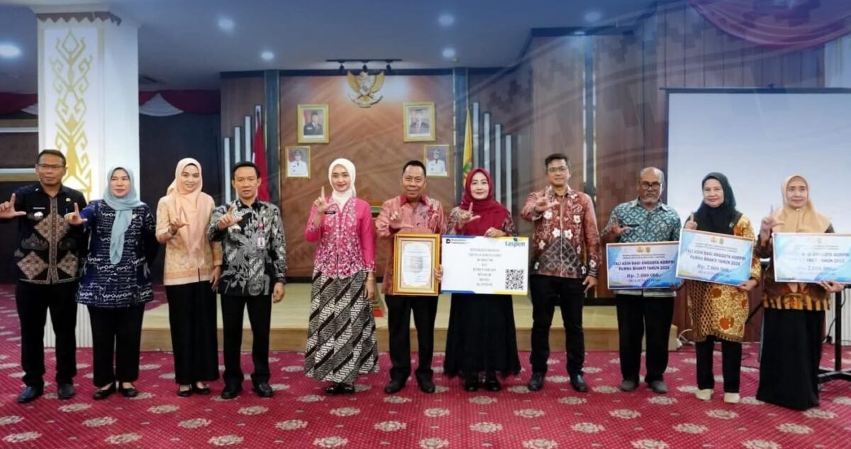 Pelepasan 42 ASN Pemprov Lampung yang memasuki purna tugas, Jumat 27 Februari 2026 | Dok. Pemprov Lampung.