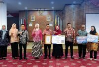 Pelepasan 42 ASN Pemprov Lampung yang memasuki purna tugas, Jumat 27 Februari 2026 | Dok. Pemprov Lampung.