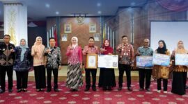 Pelepasan 42 ASN Pemprov Lampung yang memasuki purna tugas, Jumat 27 Februari 2026 | Dok. Pemprov Lampung.