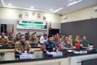 Ketua DPRD Tanggamus Agung Setyo Utomo saat menhadiri Rakor di Polres Tanggamus, Senin 2 Maret 2026 | Herdi/Media Prioritastv.com.