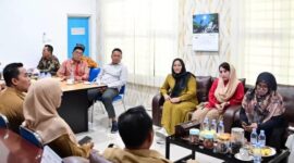 Anggota DPRD Kabupaten Pringsewu melakukan kunjungan kerja ke Dinas Tanaman Pangan, Hortikultura, dan Perkebunan Lampung Selatan, Selasa 10 Februari 2026.