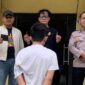 Tersangka AP setelah ditangkap sebelum dijebloskan sel tahanan Polsek Wonosobo, Kamis 5 Maret 2026 | Dok. Humas Polres Tanggamus.