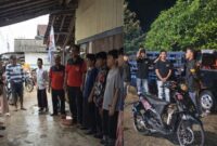 Kolase foto saat polisi Polsek Gading Rejo memberikan arahan para remaja dan saat Polsek Gading Rejo mengamankan sepeda motor serta mobil pickup, Minggu 8 Maret 2026 | Dok. Humas Polres Pringsewu.