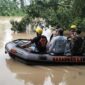Tim SAR Gabungan saat melakukan penyisiran sungai Sekampunhg, Lampung Timur, Minggu 8 Maret 2026 | Dok. Basarnas Lampung.