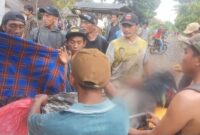 Jasad korban Budi Haryadi warga Dusun Semarang Jaya, Pekon Way Ilahan, Ulu Belu, Tanggamus saat dievakuasi ke rumah duka, Senin 9 Maret 2026 | Dok. Humas Polres Tanggamus.