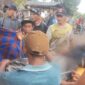 Jasad korban Budi Haryadi warga Dusun Semarang Jaya, Pekon Way Ilahan, Ulu Belu, Tanggamus saat dievakuasi ke rumah duka, Senin 9 Maret 2026 | Dok. Humas Polres Tanggamus.