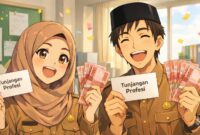 Ilustrasi Keluarnya Tunjangan Profesi Guru Agama | Dok : Kemenang Tanggamus.