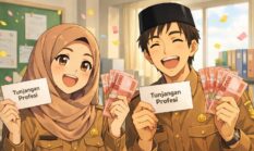 TPG Guru PAI di Tanggamus Cair, Ratusan Guru Terima Tunjangan Profesi