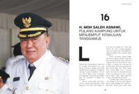 Drs. H. Moh. Saleh Asnawi, Tokoh Inspiratif Asal Tanggamus dalam Buku 20 Tokoh Banten 2026