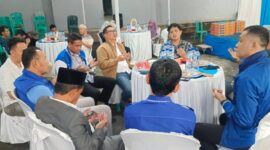 Doa bersama saat buka puasa pengurus dan kader di DPD PAN Tanggamus, Rabu 11 Maret 2026 | Sahbudin/Media Prioritastv.com.