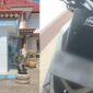 Kolase foto ATM Bank Lampung di Pemkab Tanggamus dan sepeda motor NMax yang tertukar pemotor lain, Jumat 13 Maret 2026 | ist/Media Prioritastv.com.