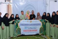 Peringati HUT ke-5, Media IdentikPos Berbagi Bahan Pokok dan Santuni Anak Yatim di Bandar Lampung