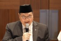 Menko Bidang Perekonomian Airlangga Hartarto saat menyampaikan penerapan WFH bagi ASN setiap Jumat untuk efisiensi energi, Selasa 31 Maret 2026. Dok : Tangkapan Layar Youtube Setpres.