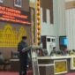 Rusmanto saat membacakan pandangan Fraksi NasDem terkait LKPJ 2025 dan pembentukan perangkat daerah di DPRD Pringsewu, Senin 2 Maret 2026 | Ist/Media Prioritastv.com.