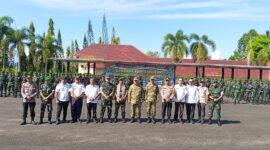 Foto bersama Bupati Tanggamus, jajaran Forkopimda (Foto: istimewa)