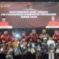Ketua DPD PDI Perjuangan Provinsi Lampung Dr. Hj. Winarti, SE., MH saat membuka Musyawarah Anak Cabang (Musancab) PDIP Kabupaten Pringsewu 2026 di Gedung Balong Kuring, Minggu (8/3/2026). (Foto: istimewa)