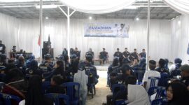 Herman HN Pimpin Aksi Ramadan NasDem, Ribuan Warga Terima Kurma(Foto: Prioritas tv/istimewa)