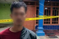 TKP penganiayaan di Panjang Bandar Lampung dan tersangka yang ditangkap polisi, Selasa 31 Maret 2026 | ist/Media Prioritastv.com.