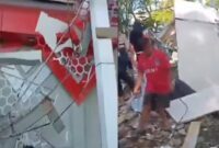 Bagunan rusak terdampak gempa M7.6 di Lapangan Koni, Kota Manado, Sulawesi Utara, Rabu, 2 April 2026 | Dok. Warga.