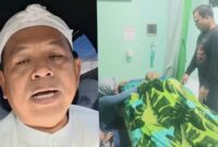 Kolase foto Gubernur Jawa Barat KDM saat memberikan pernyataan permohonan maaf melalui akun media sosialnya, Senin, 6 April 2026 dan saat korban dalam penanganan medis Sabtu, 4 April 2026 | ist/Media Prioritastv.com.