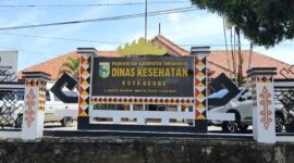 Kantor Dinas Kesehatan Tanggamus diabadikan, Selasa 7 April 2026 | Herdi/Media Prioritastv.com.