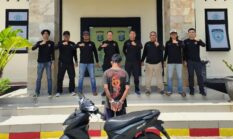 Nekat Jual Motor Teman ke Pesisir Barat, Pria Ini Tanggamus Ditangkap Saat Kabur Dinihari Naik Travel
