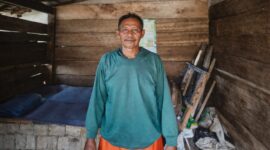 Sugiyo, petani warga Pekon Simpang Bayur, Kecamatan Bandar Negeri Semuong, Kabupaten Tanggamus yang dilaporkan hilang usai pamit mancing di Way Semong, Senin 13 April 2026 | ist/Media Prioritastv.com.