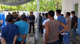 Pemeriksaan Satgas MBG Pemkab Tanggamus di SPPG Pekon Sudimoro Bangun Kecamatan Semaka, Tanggamus, Jumat 17 April 2026 | Herdi/Media Prioritastv.com.