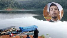 Lokasi dilaporkannya tenggelam Misroni (35) di genangan bendungan batu tegi, Talang 20 Pekon Air Naningan, Kecamatan Air Naningan, Tanggamus, Sabtu 18 April 2026 | ist/Media Prioritastv.com.