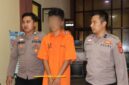 Terduga pelaku AF saat digiring polisi ke sel tahanan Polres Pringsewu, Rabu 22 April 2026 | Dok : Humas Polres Pringsewu.