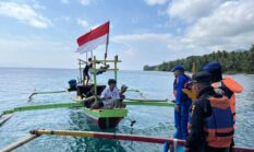 Cek Isu Viral Bom Ikan, Polres Tanggamus Patroli Perairan Teluk Semaka