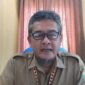 Rahmat Hidayat Sekertaris Dinas Ketahanan Pangan Tanaman Pangan dan Hortikultura Kabupaten Tanggamus saat memberi keterangan pers di ruang kerjanya, Senin 27 April 2026 | Herdi/Media Prioritastv.com.