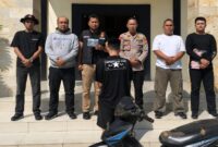 Tersangka TIW yang berhasil diamankan sebelum dijebloskan ke penjara, Sabtu 2 Meo 2026 | Dok. Humas Polres Tanggamus.