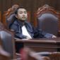 Kuasa Hukum Pemohon saat Sidang Pengucapan Putusan Perkara Nomor 84/PUU-XXIV/2026 Pengujian Materiil Undang-Undang Nomor 20 Tahun 2023 tentang Aparatur Sipil Negara, Rabu (29/4/2026) | Dok. Humas MKRI.