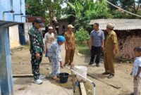 TMMD ke-128 di Kalimiring Tanggamus Sukses Atasi Krisis Air Bersih Warga