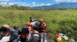Tim SAR gabungan saat menuju lokasi pencarian korban tenggelam, Selasa 5 Mei 2026 | Dok. Kantor SAR Lampung.