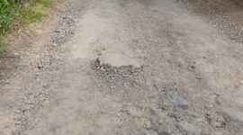Salah satu jalan rusak di wilayah Cukuh Balak, Tanggamus, Rabu 6 Mei 2026 | ist/Media Prioritastv.com.