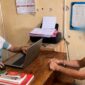 Tersangka saat dilakukan pemeriksaan Polsek Gunung Sugih, Selasa 5 Mei 2026 | Dok. Humas Polres Lampung Tengah.